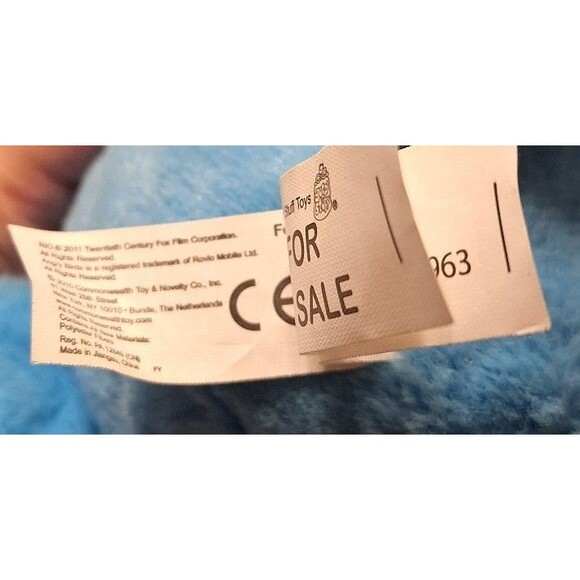 Angry Birds  Jewel Red Pedro Plush Lot Do not Work - Picture 10 of 10